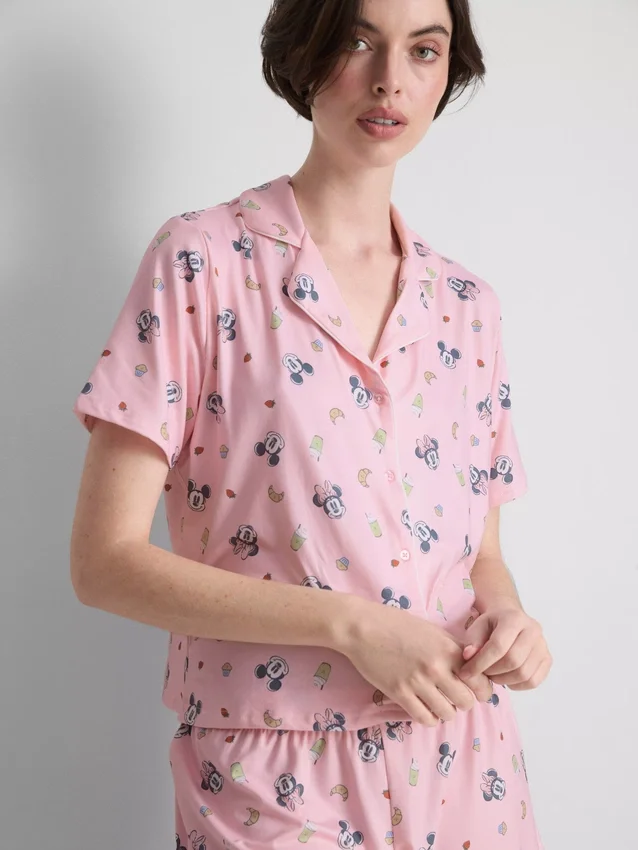 Pijamas curto estilo «boyfriend» do Mickey Mouse da Disney