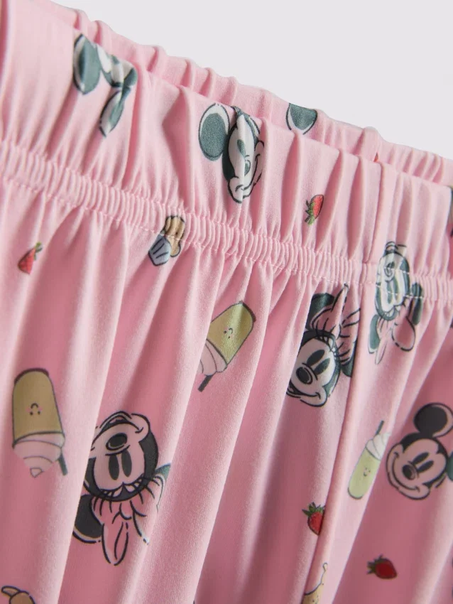 Pijamas curto estilo «boyfriend» do Mickey Mouse da Disney