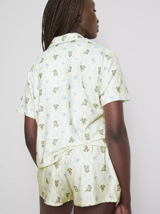Pijamas curto estilo «boyfriend» do Thumper, do Bambi da Disney