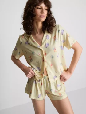 Pijamas curto estilo «boyfriend» do Winnie the Pooh da Disney