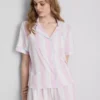 Pijamas curto estilo «boyfriend» estampados