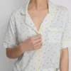 Pijamas curto estilo «boyfriend» estampados
