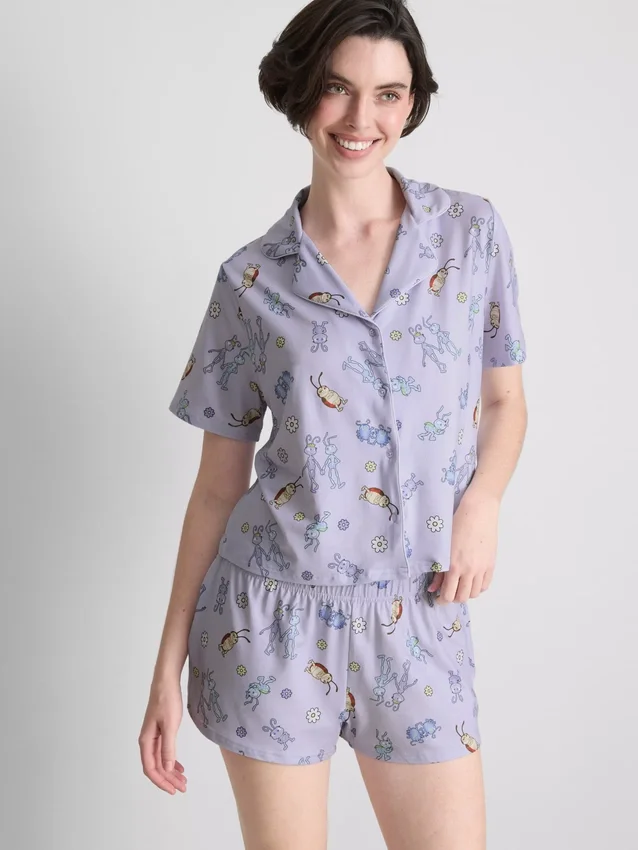 Pijamas curto estilo «namorado» da Disney·Pixar «A Vida de um Inseto»