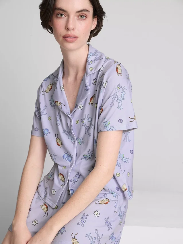 Pijamas curto estilo «namorado» da Disney·Pixar «A Vida de um Inseto»