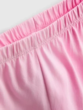 Pijamas curto tipo t-shirt de algodão