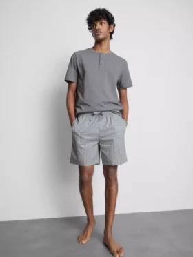 Pijamas curto xadrez
