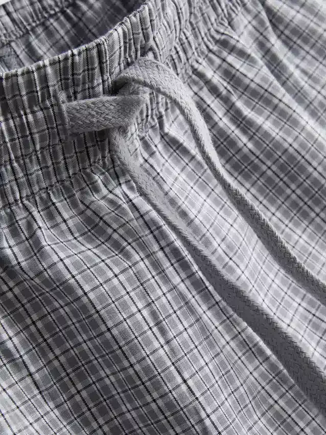 Pijamas curto xadrez