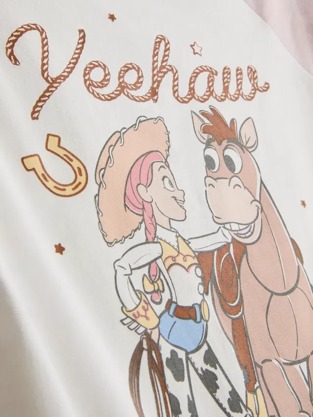 Pijamas curtos da Disney Pixar «Toy Story», com alto teor de algodão