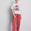 Pijamas de algodão com estampado da Minnie Mouse da Disney