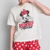 Pijamas de algodão com estampado da Minnie Mouse da Disney
