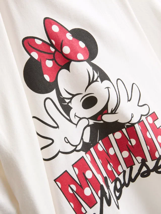 Pijamas de algodão com estampado da Minnie Mouse da Disney