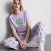 Pijamas de algodão com estampado do Bob Esponja