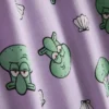 Pijamas de algodão com estampado do Bob Esponja