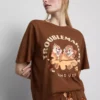 Pijamas de algodão da Disney com Chip e Dale