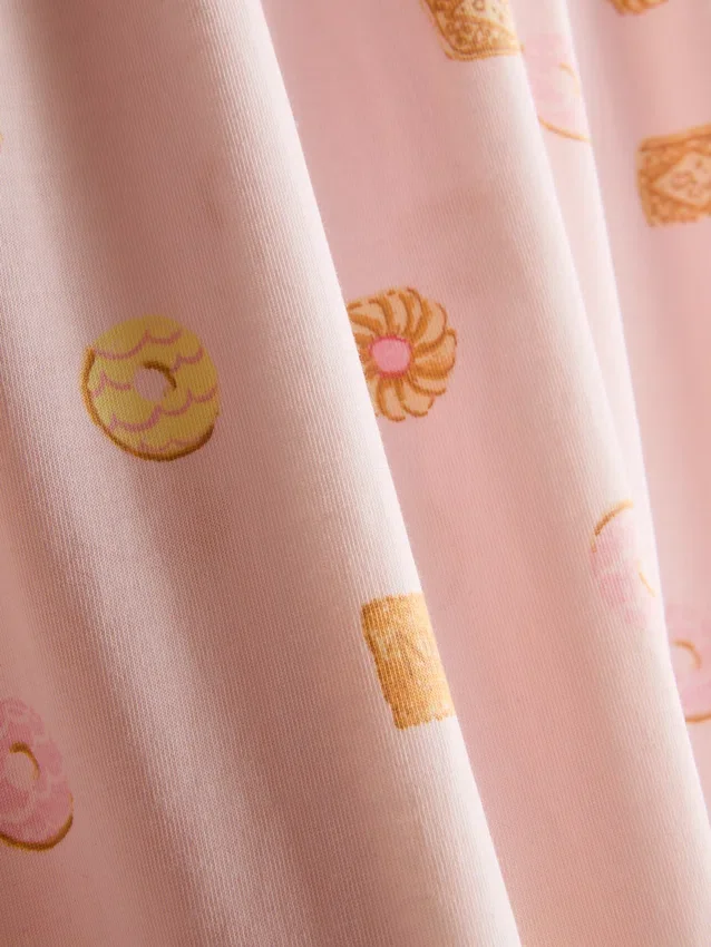 Pijamas de algodão estampados