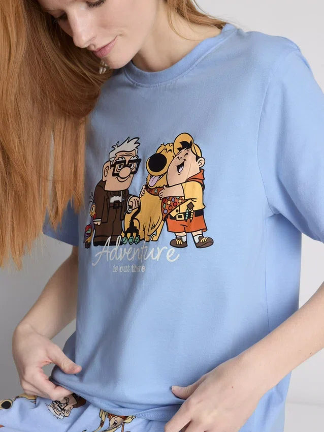 Pijamas estampados em algodão «Up» da Disney·Pixar