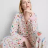 Pijamas estilo «boyfriend» com estampado «Sweet treat»