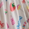Pijamas estilo «boyfriend» com estampado «Sweet treat»