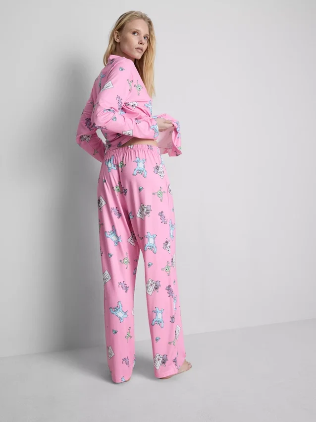 Pijamas estilo «boyfriend» da Disney·Pixar «Monstros e Companhia»