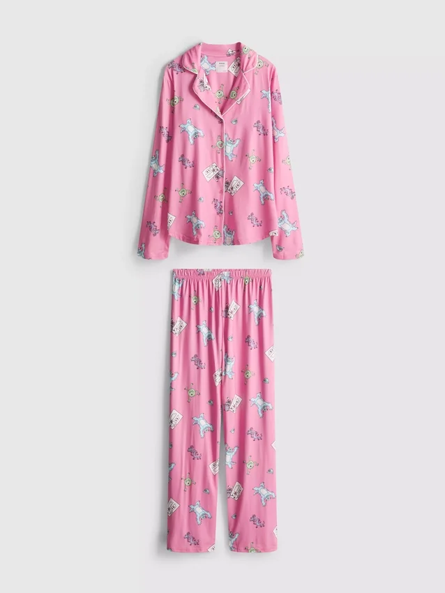 Pijamas estilo «boyfriend» da Disney·Pixar «Monstros e Companhia»