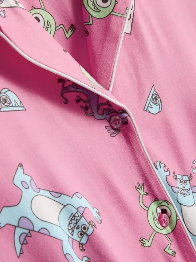 Pijamas estilo «boyfriend» da Disney·Pixar «Monstros e Companhia»