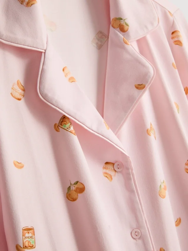 Pijamas estilo «boyfriend» estampados