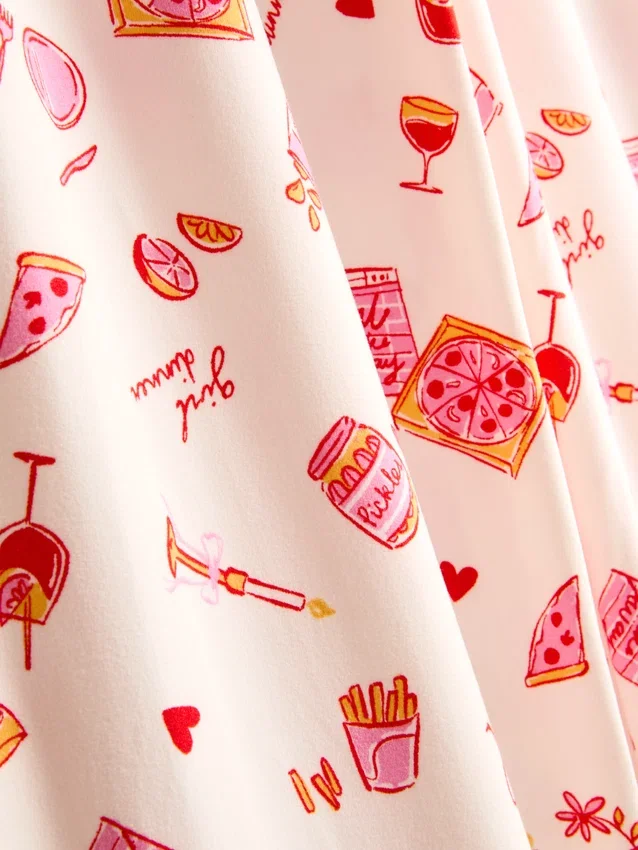 Pijamas estilo «boyfriend» estampados