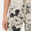 Pijamas retro com motivos de banda desenhada do Mickey Mouse da Disney