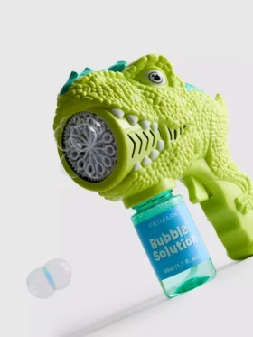 Pistola de bolhas em forma de dinossauro