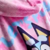 Poncho de felpa com capuz Bluey