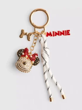 Porta-chaves com pingente da Minnie Mouse da Disney