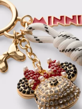 Porta-chaves com pingente da Minnie Mouse da Disney