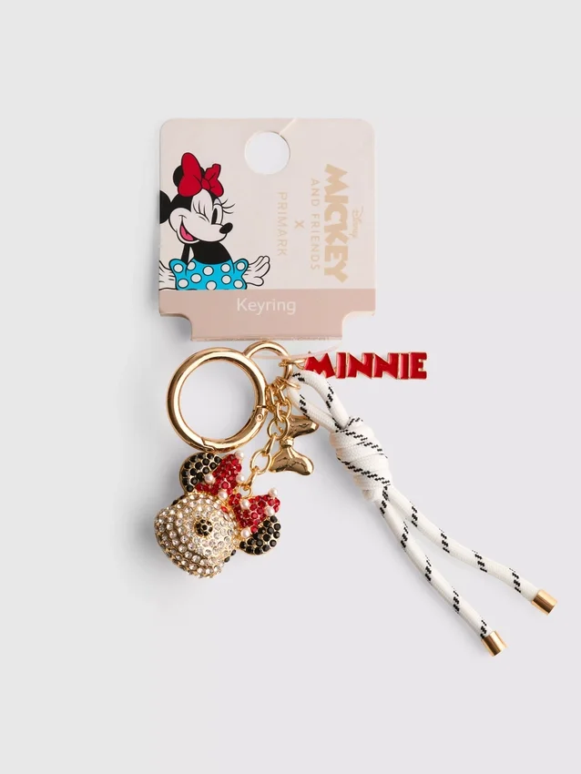 Porta-chaves com pingente da Minnie Mouse da Disney