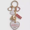 Porta-chaves com pingente para damas de honra