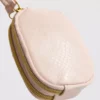 Porta-moedas com efeito de pele de crocodilo