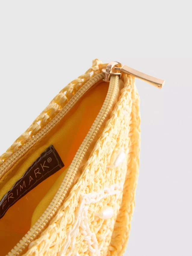 Porta-moedas com motivos de frutas