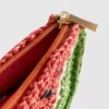 Porta-moedas com motivos de frutas