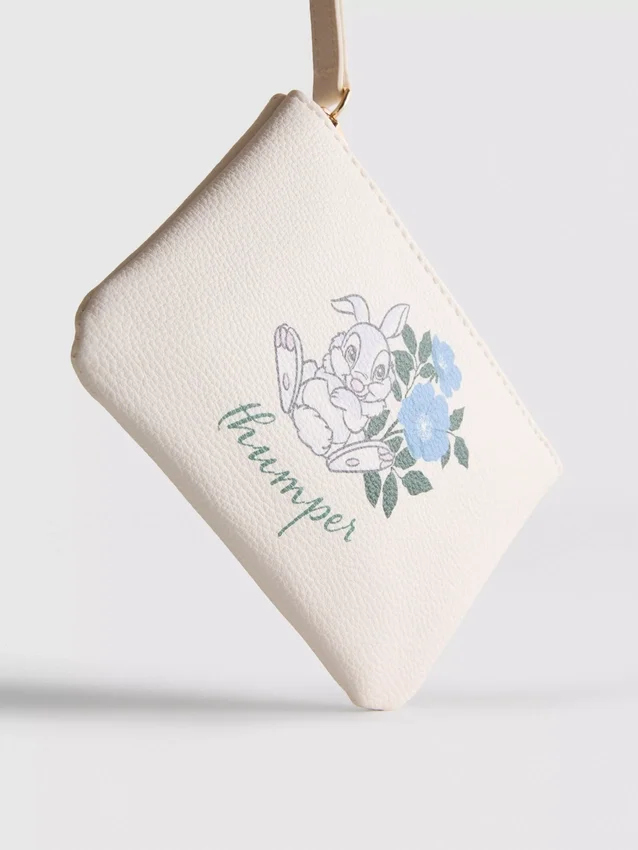 Porta-moedas em imitação de couro do Thumper da Disney