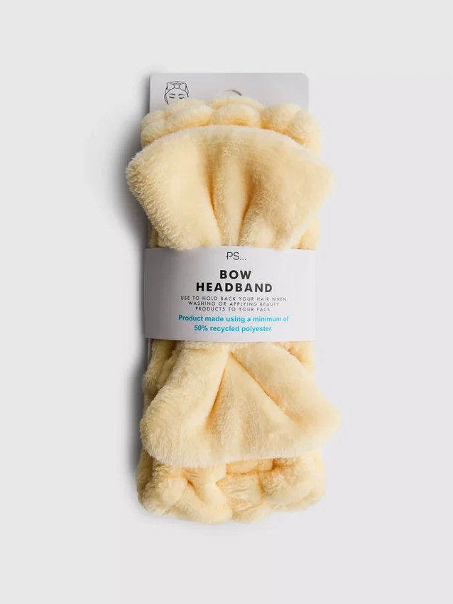 Ps... fita para o cabelo com laço