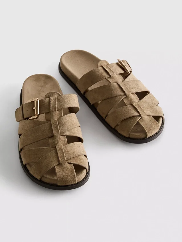 Sabot mules estilo pescador