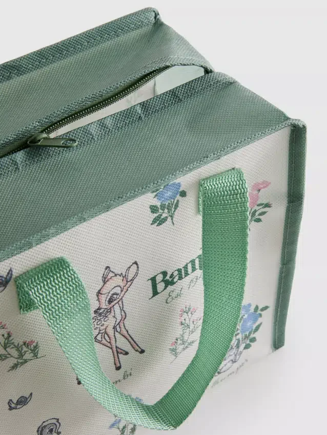 Saco de almoço quadrado do Bambi da Disney