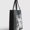 Saco de compras com grafismo Huntr/x