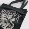 Saco de compras com grafismo Huntr/x