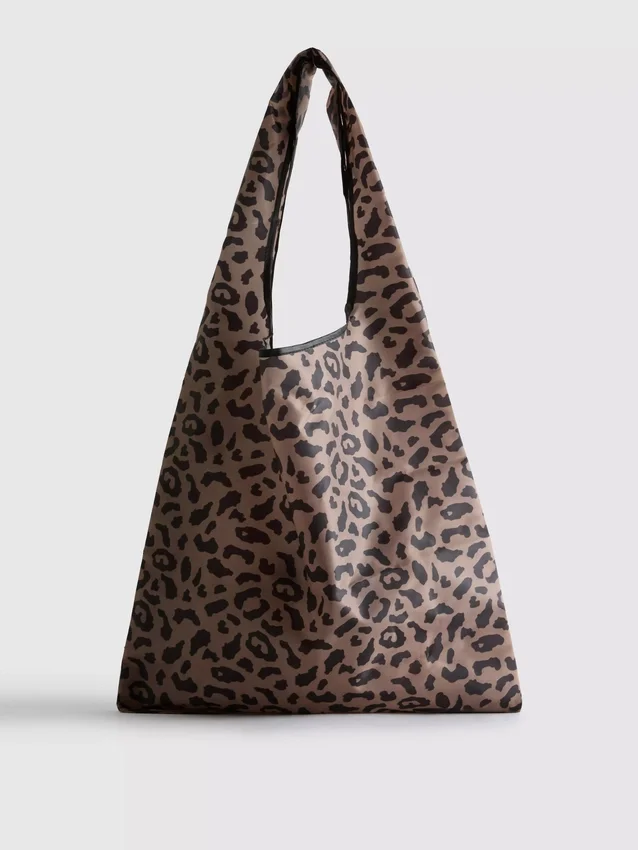 Saco de compras dobrável e reutilizável