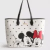 Saco de compras em couro sintético do Mickey Mouse da Disney