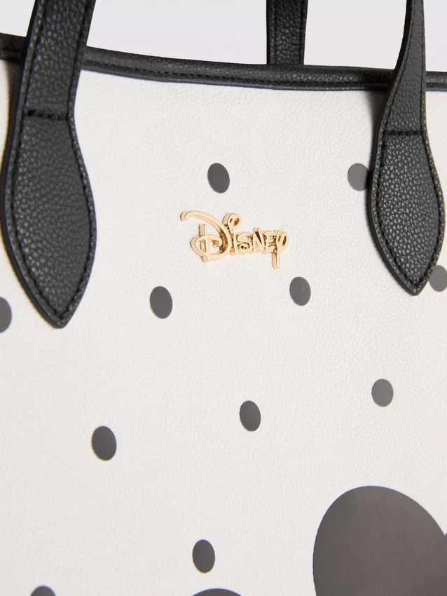 Saco de compras em couro sintético do Mickey Mouse da Disney