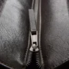 Saco de compras em imitação de couro com efeito craquelado