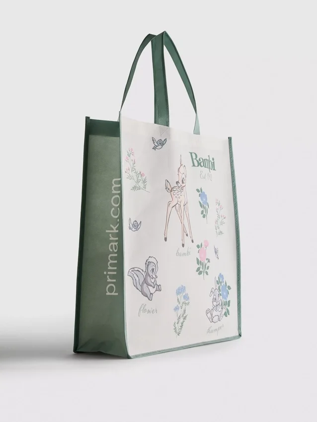 Saco de compras reutilizável grande «Bambi» da Disney