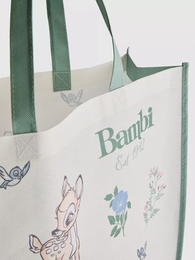 Saco de compras reutilizável grande «Bambi» da Disney
