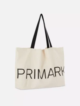 Saco de lona com estampado gráfico da Primark